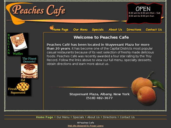 www.peachescafe.net