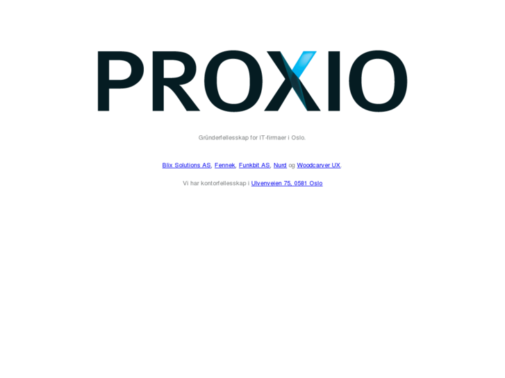 www.proxio.no