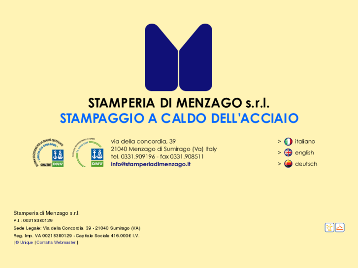 www.stamperiadimenzago.biz