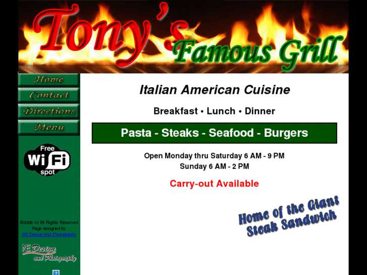 www.tonysfamousgrill.com