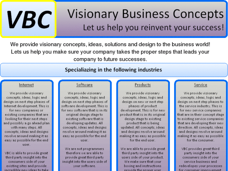 www.visionarybusinessconcepts.com