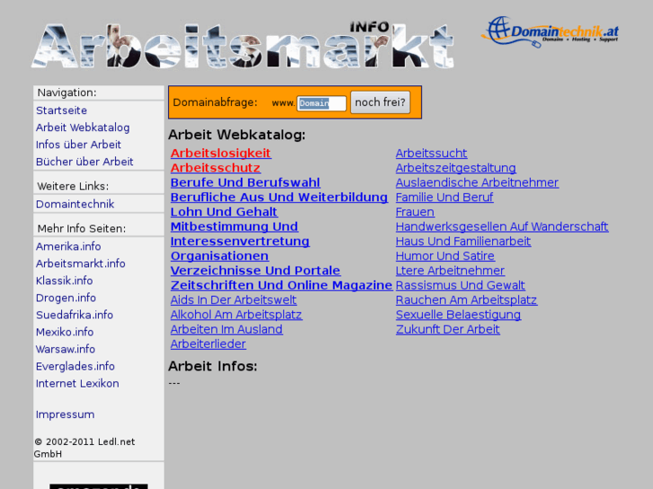 www.arbeitsmarkt.info