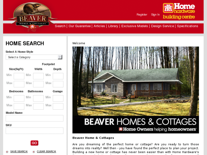 www.beaverhomesandcottages.ca