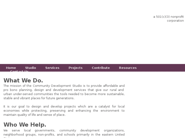www.communitydevelopmentstudio.org