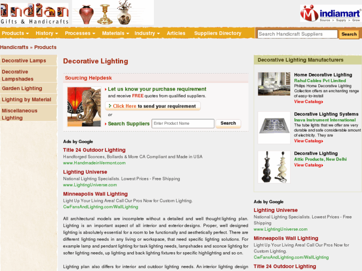 www.decorative-lighting-manufacturers.com