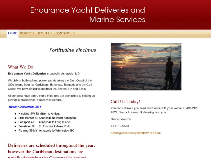 www.enduranceyachtdeliveries.com