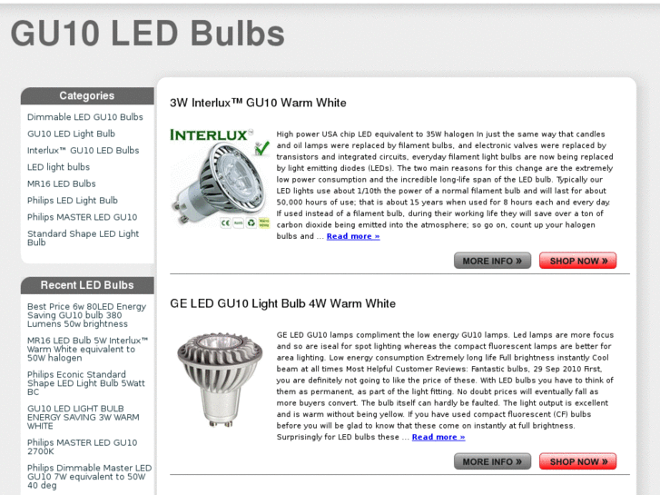 www.gu10ledbulbs.co.uk