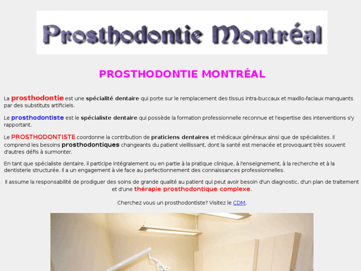 www.prosthodontiemontreal.com