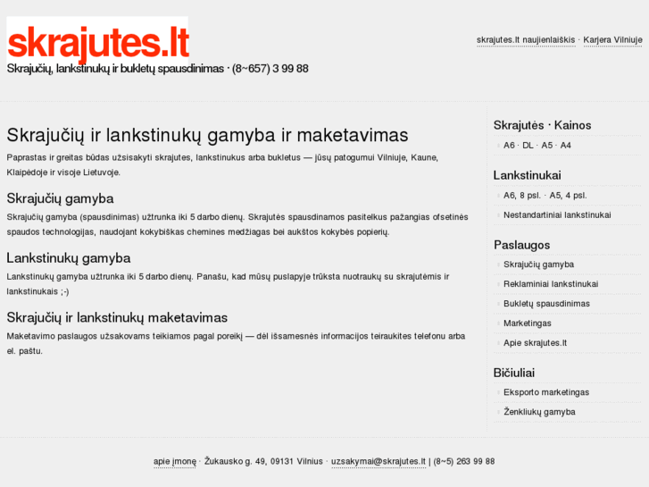 www.skrajutes.lt