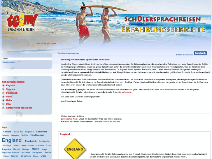 www.team-schuelersprachreisen-erfahrungsberichte.de