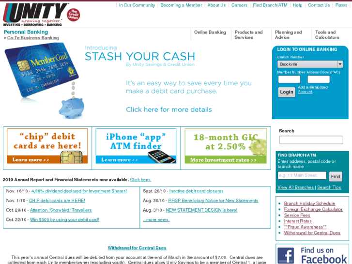 www.unitysavings.com