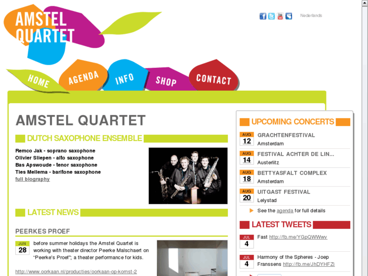 www.amstelquartet.com