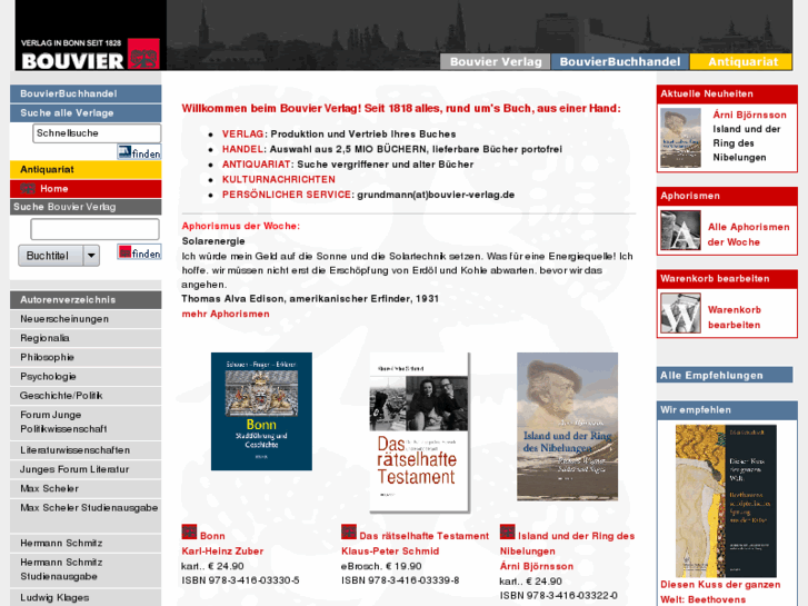 www.bouvier-verlag.de