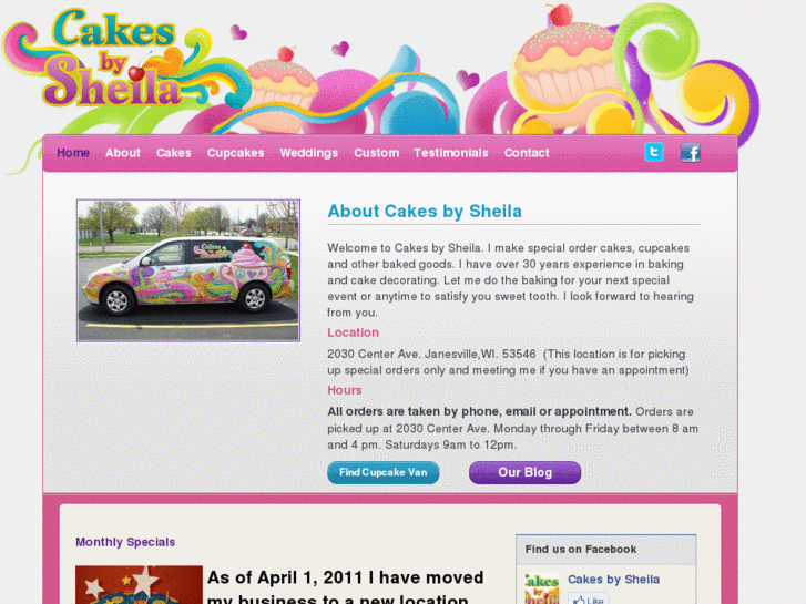 www.cakesbysheila.com