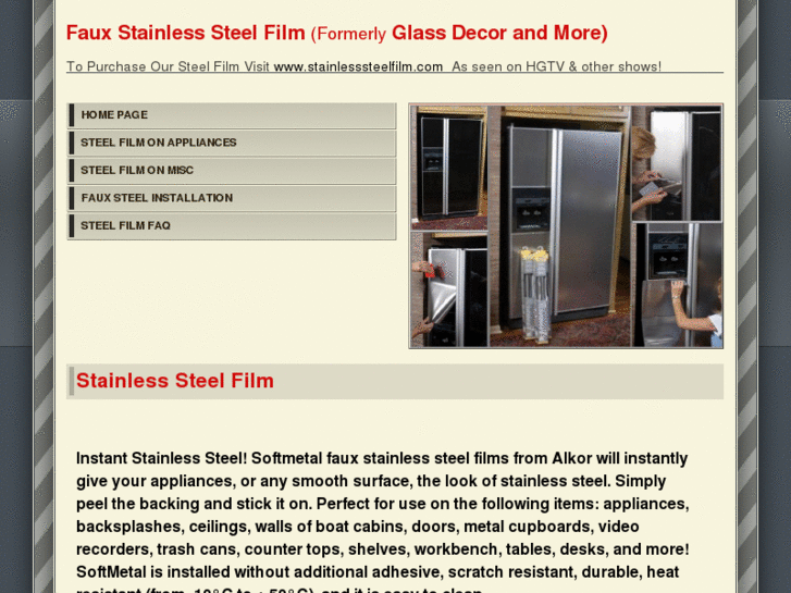 www.fauxstainlesssteel.com