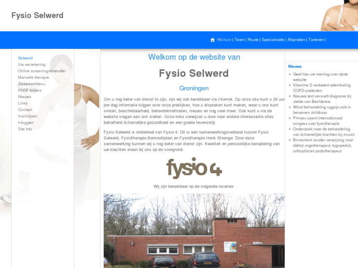 www.fysioselwerd.nl
