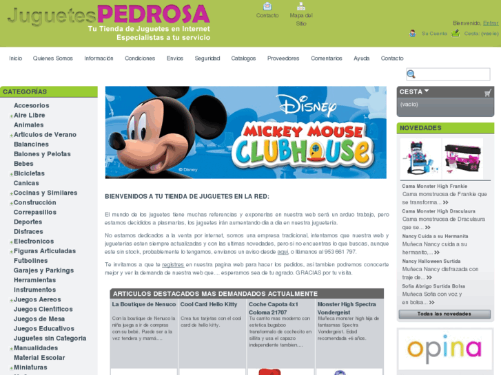 www.juguetespedrosa.com