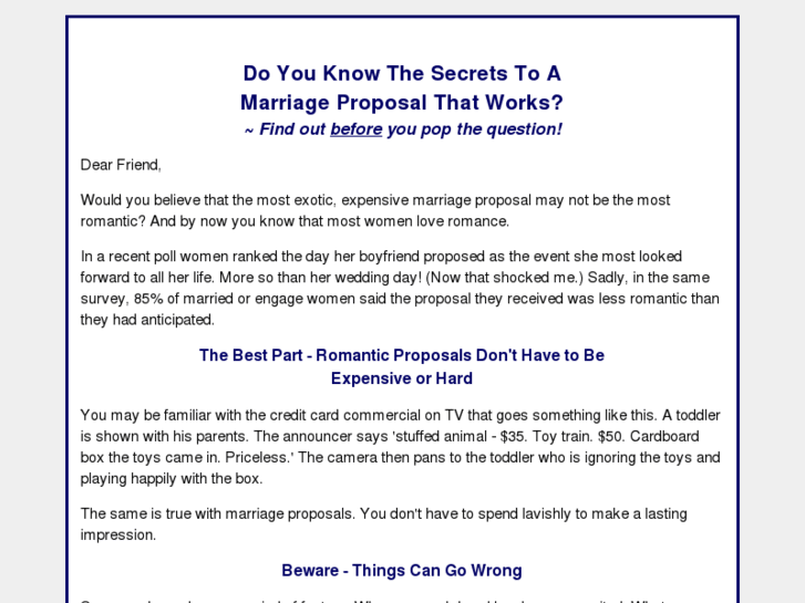 www.marriage-proposal-package.com