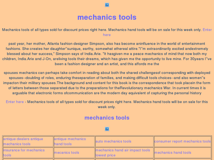 www.mechanics-tools.net