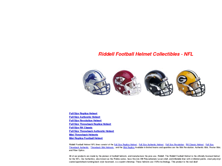 www.nfl-football-helmet.com