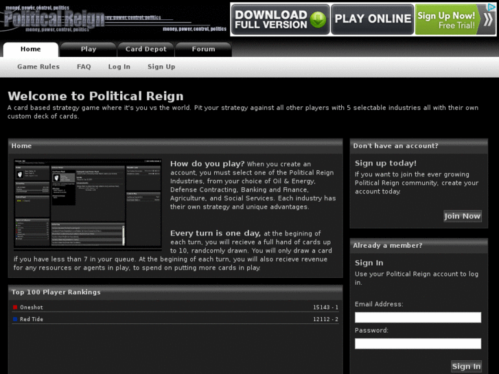www.politicalreign.com