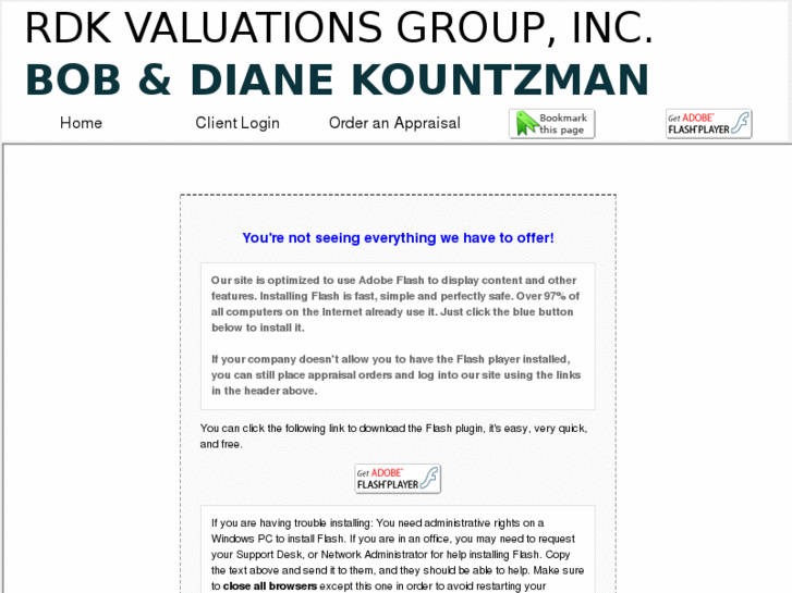 www.rdkvaluations.net