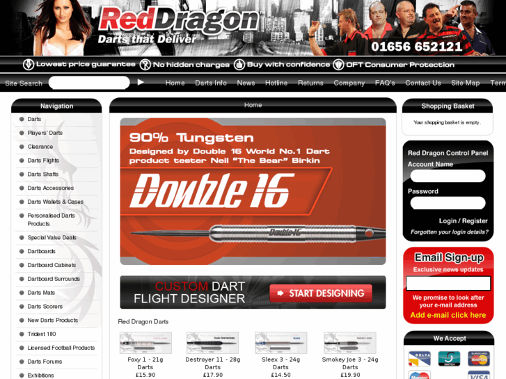 www.reddragondarts.com