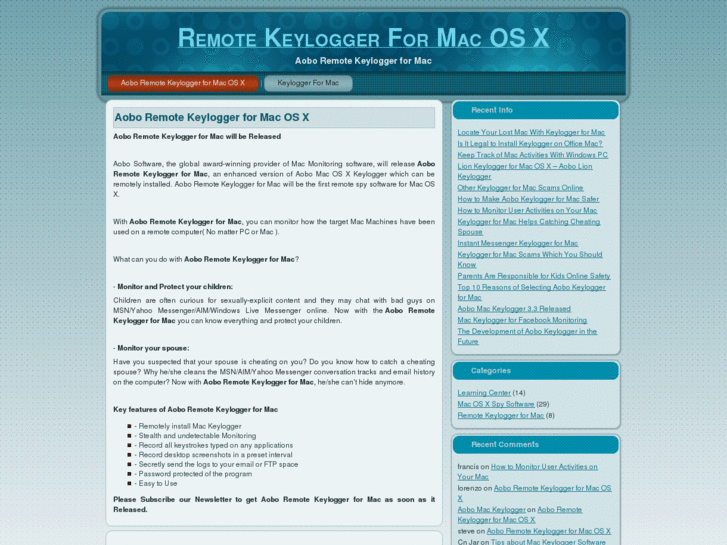 www.remote-keylogger-for-mac.com