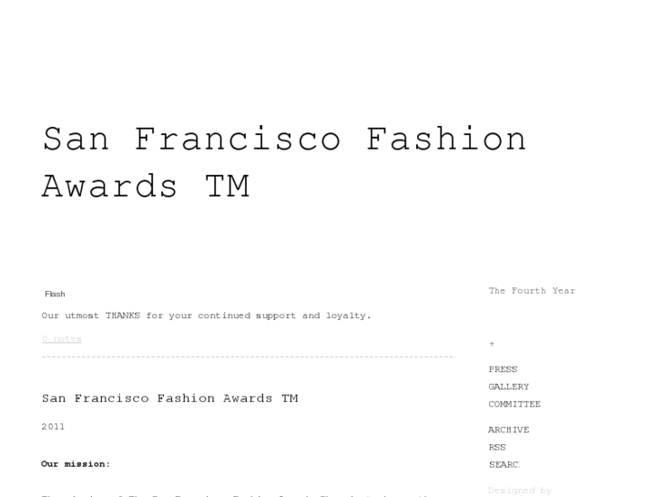 www.sanfranciscofashionawards.com