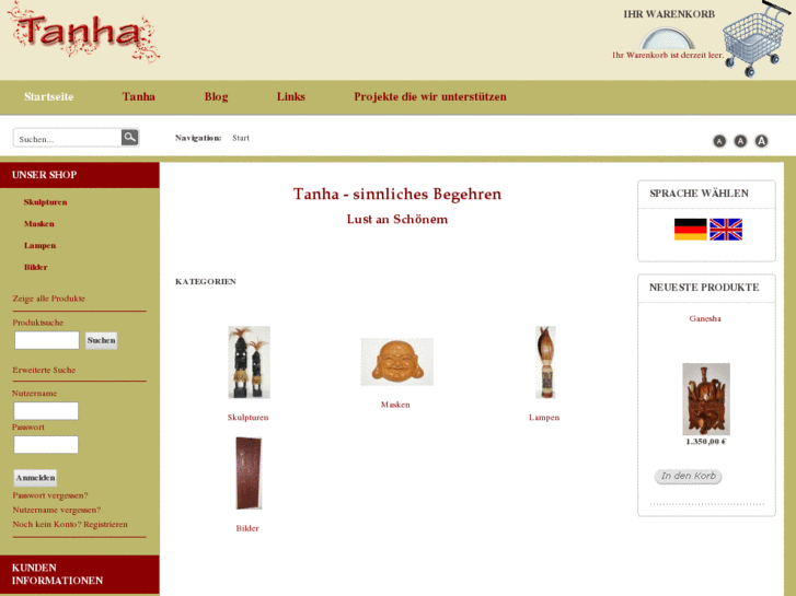 www.tanha-shop.com