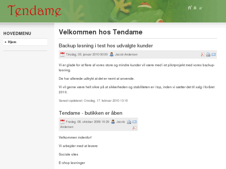 www.tendame.com