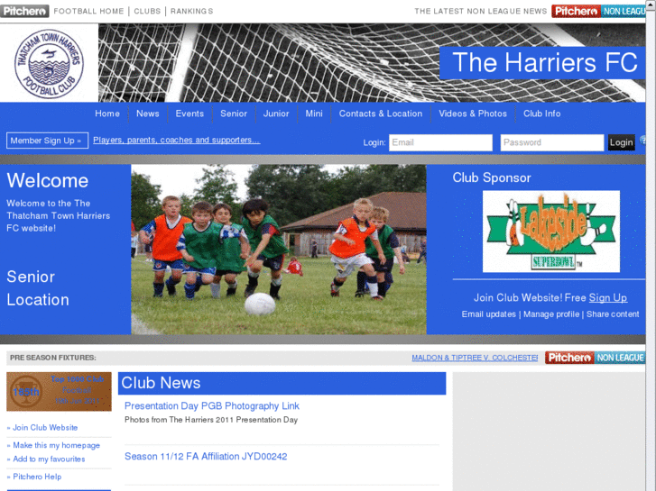 www.theharriersfc.net