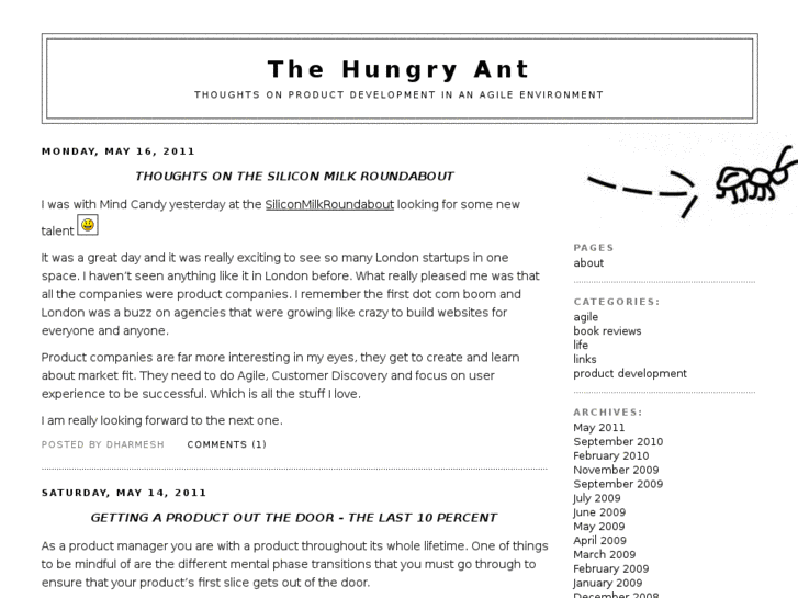 www.thehungryant.com