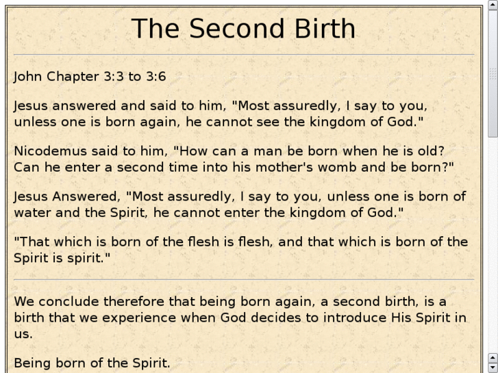 www.thesecondbirth.com