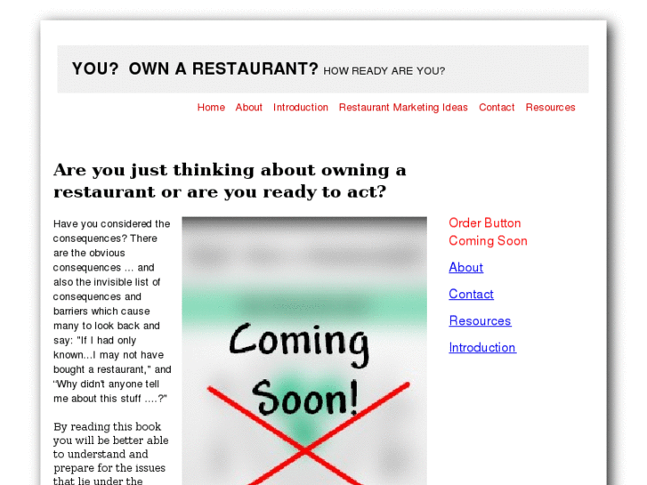 www.youownarestaurant.com