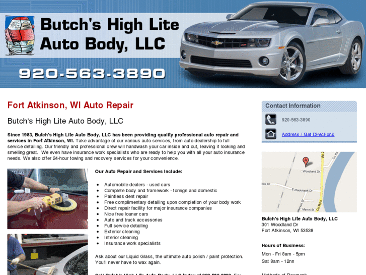 www.butchshighliteautobody.com