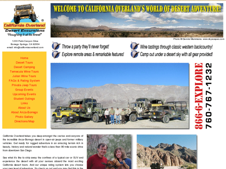 www.californiaoverland.com