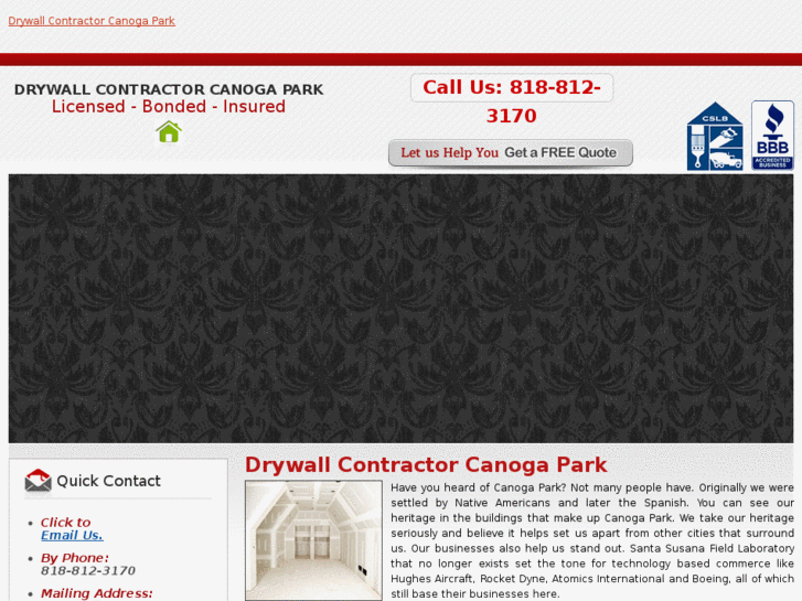 www.drywallcontractorcanogapark.com