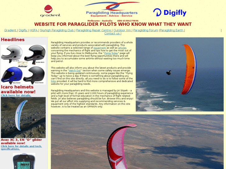 www.paraglidingheadquarters.com