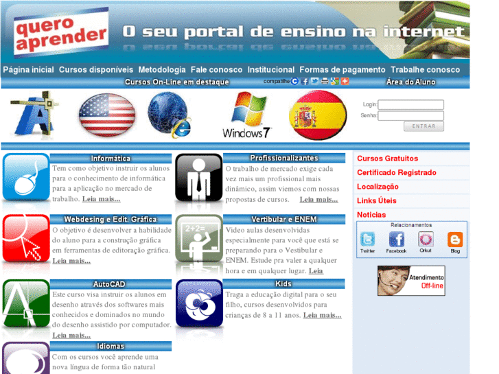 www.queroaprender.com.br