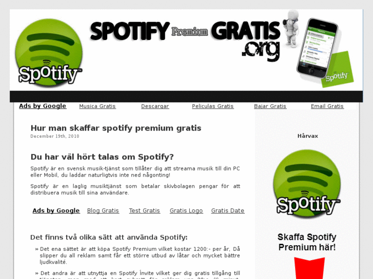 www.spotifypremiumgratis.org