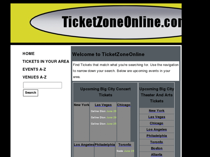 www.ticketzoneonline.com