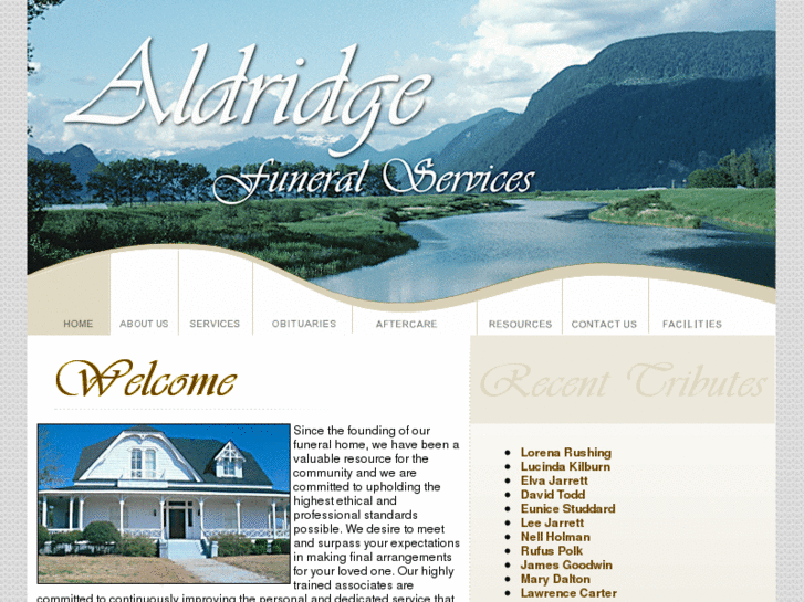 www.aldridgefuneralservices.com