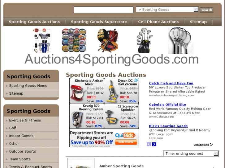 www.auctions4sportinggoods.com