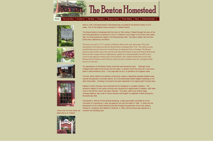 www.bentonhomestead.org