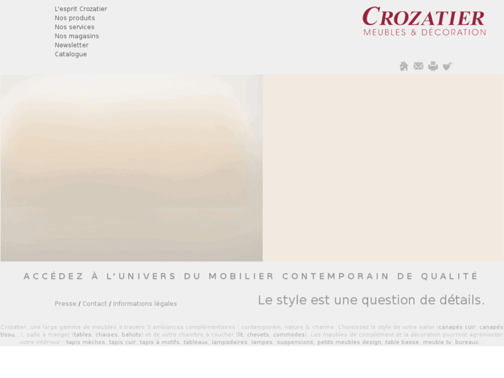 www.crozatier-meubles.com