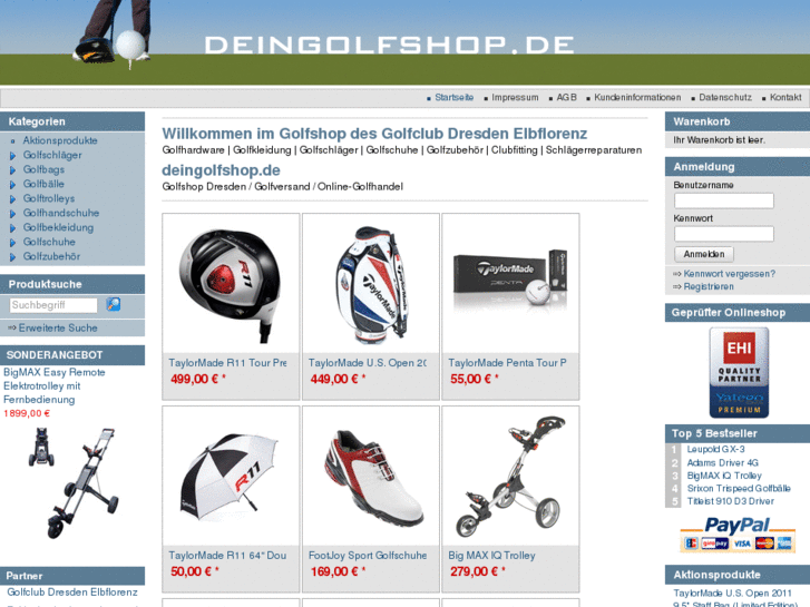 www.deingolfshop.de