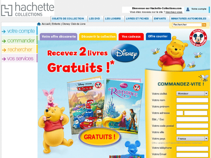 www.disneyclubdulivre.com