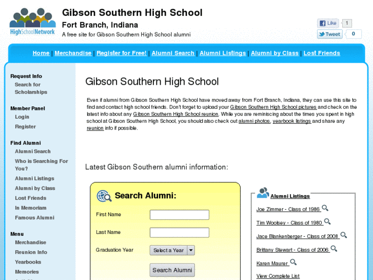 www.gibsonsouthernhighschool.com