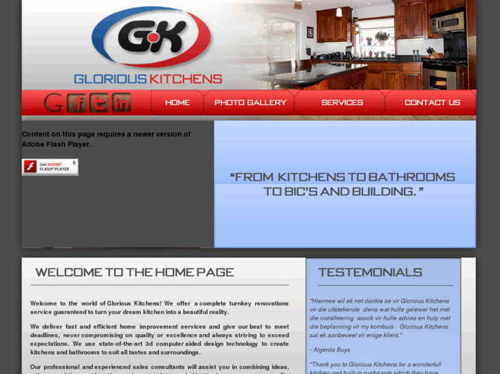 www.gloriouskitchens.net
